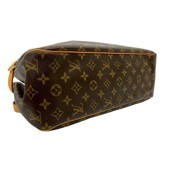 LOUIS VUITTON Brown Monogram Leather Shoulder Bag - Picture 7 of 10